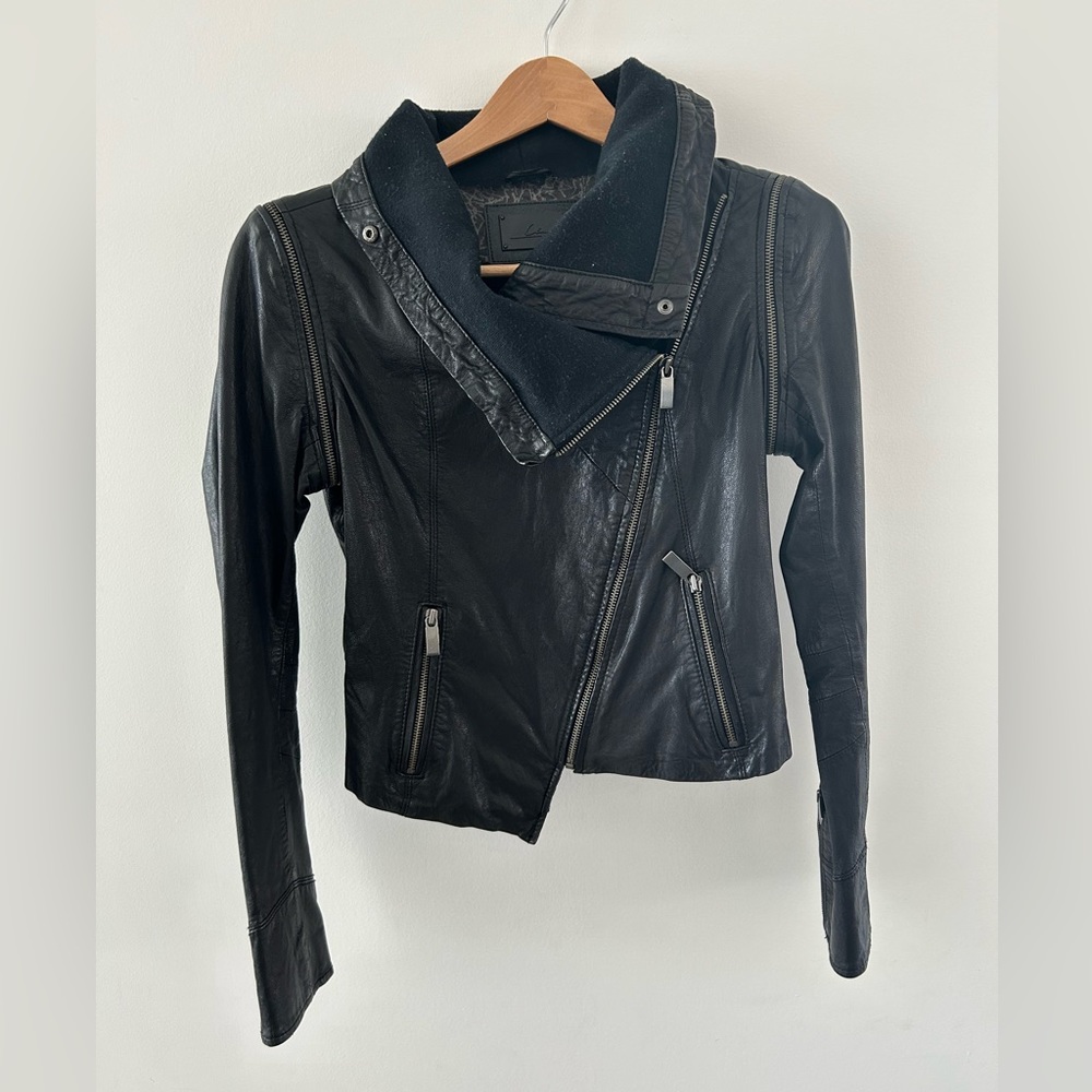 LINE The Impulsive Leather Jacket